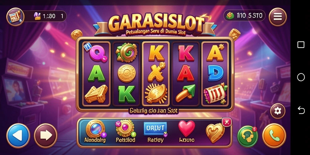 Tampilan gameplay <strong>GARASISLOT</strong> yang penuh aksi dan tantangan petualangan.