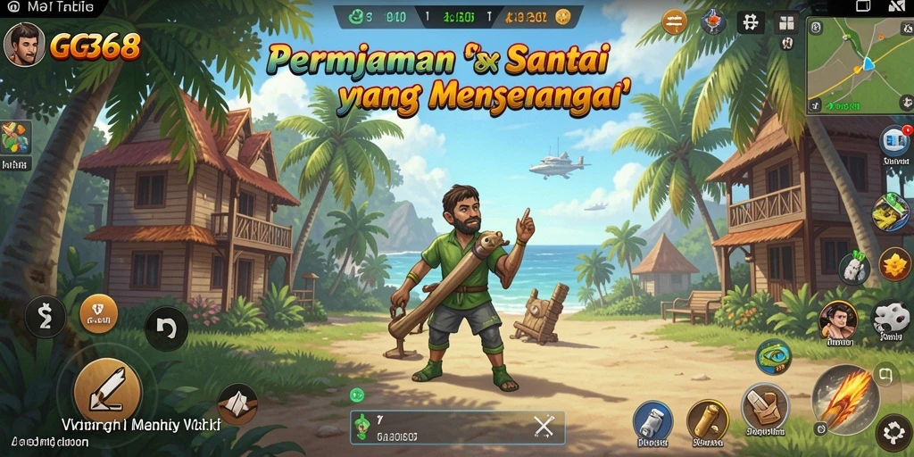 Screenshot gameplay GG368 menunjukkan keseruan dan grafis menawan.