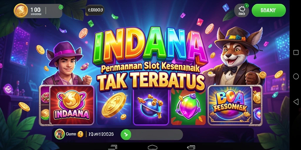 Tampilan gameplay Slot yang seru dan penuh warna.