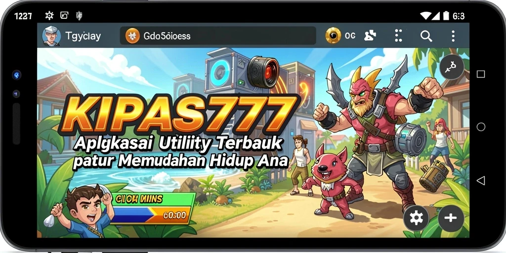 Tampilan antarmuka KIPAS777 yang intuitif dan fungsional.