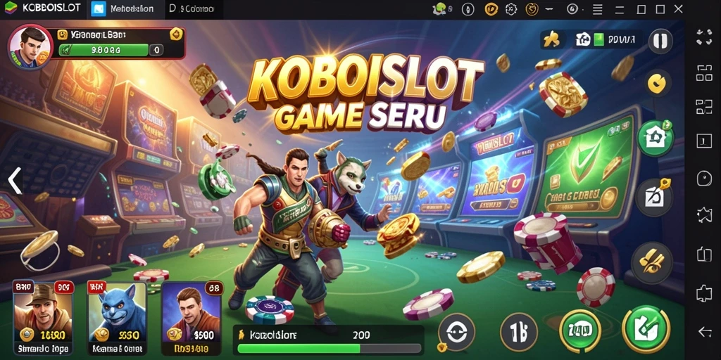 Screenshot gameplay <strong>KOBOISLOT</strong> menampilkan aksi seru dan grafik menawan.