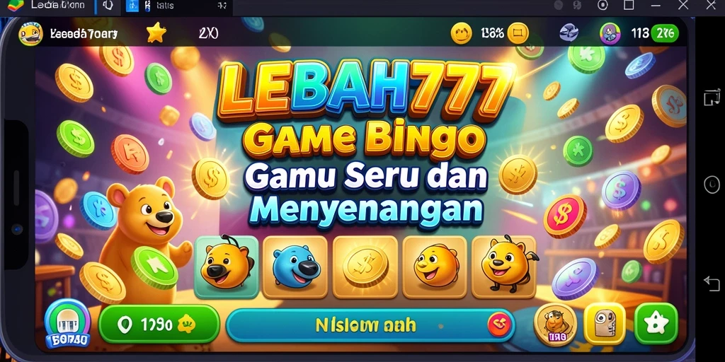 Tampilan gameplay seru dan interaktif dari LEBAH777.