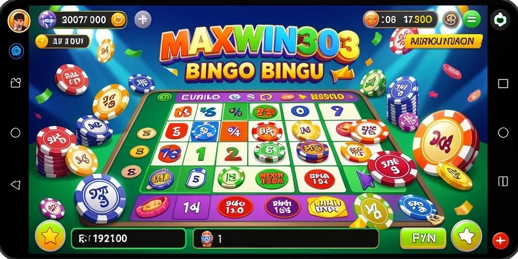 Tampilan gameplay seru dari MAXWIN303 yang menghadirkan Bingo.