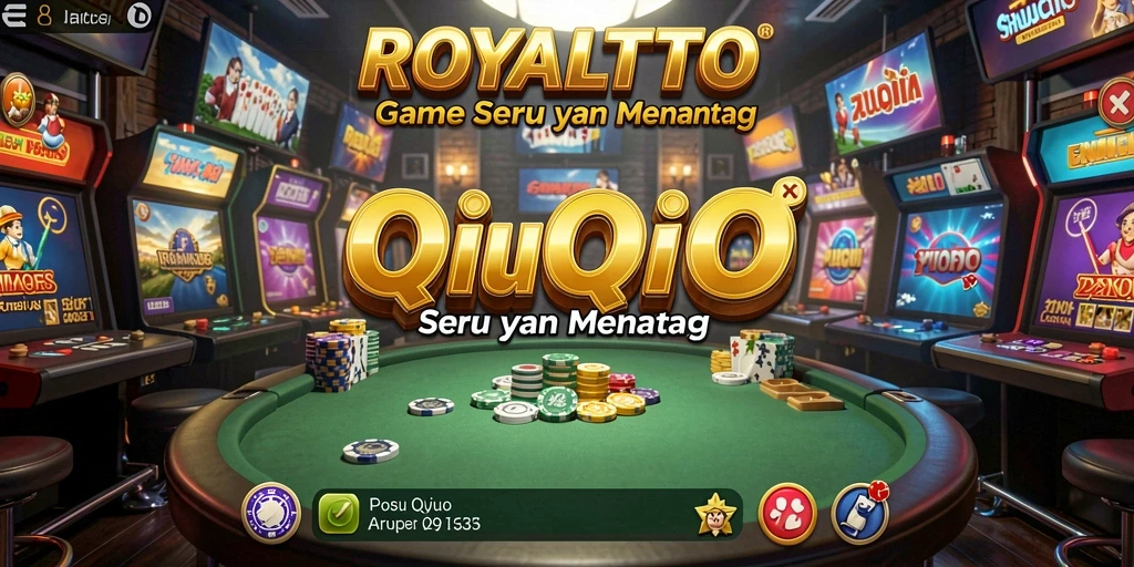 Tampilan gameplay QiuQiu yang menegangkan di ROYALTOTO.