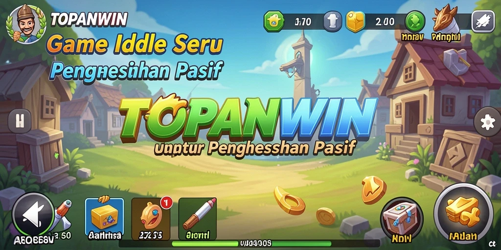 Tampilan gameplay menarik dari TOPANWIN dengan penghasilan pasif yang mengasyikan.