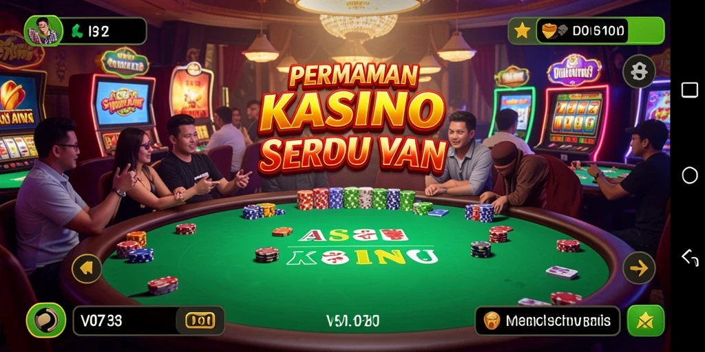 Screenshot gameplay <strong>V07</strong> yang menampilkan pengalaman kasino menyenangkan.